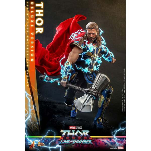 Figura Thor Masterpiece Thor: Love and Thunder 1/6 (Deluxe Version) 32 cm Hot Toys - Collector4u.com