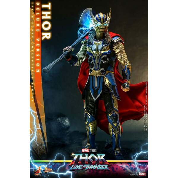 Figura Thor Masterpiece Thor: Love and Thunder 1/6 (Deluxe Version) 32 cm Hot Toys - Collector4u.com