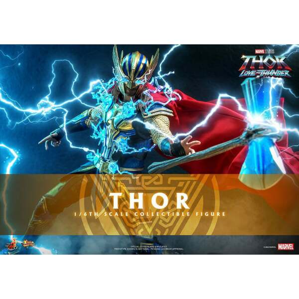 Figura Thor Masterpiece Thor: Love and Thunder 1/6 (Deluxe Version) 32 cm Hot Toys - Collector4u.com