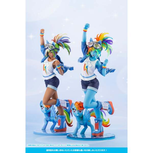 Estatua Rainbow Dash Limited Edition My Little Pony Bishoujo PVC 1/7 24 cm - Collector4u.com