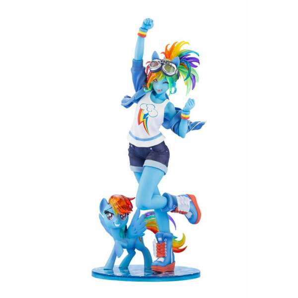 Estatua Rainbow Dash Limited Edition My Little Pony Bishoujo Pvc 1 7 24 Cm