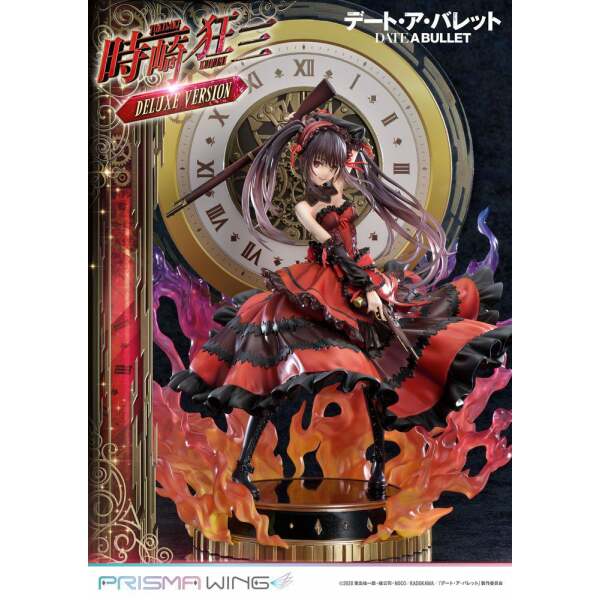 Estatua Prisma Wing Kurumi Tokisaki Deluxe Version Date A Live Fragment: Date A Bullet PVC 1/7 37 cm - Collector4u.com