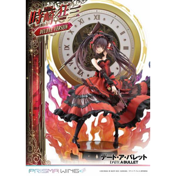 Estatua Prisma Wing Kurumi Tokisaki Deluxe Version Date A Live Fragment: Date A Bullet PVC 1/7 37 cm - Collector4u.com