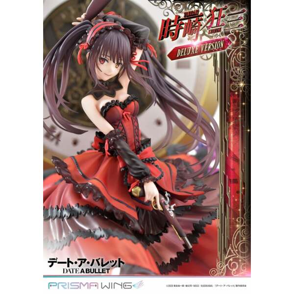 Estatua Prisma Wing Kurumi Tokisaki Deluxe Version Date A Live Fragment: Date A Bullet PVC 1/7 37 cm - Collector4u.com