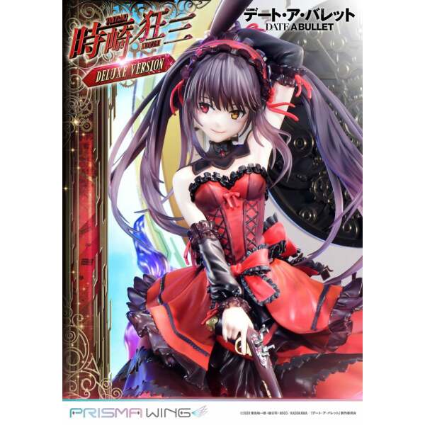 Estatua Prisma Wing Kurumi Tokisaki Deluxe Version Date A Live Fragment: Date A Bullet PVC 1/7 37 cm - Collector4u.com