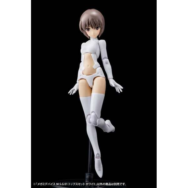 Accesorios 01 Tops Set White Megami Device M.S.G. 2 cm - Collector4u.com