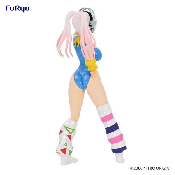 Estatua Super Sonico Concept Figure 80’s Super Sonico PVC Another Color/Blue Ver. 18 cm - Collector4u.com