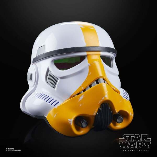 Casco electrónico Artillery Stormtrooper Star Wars: The Mandalorian Black Series Hasbro - Collector4u.com