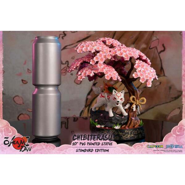 Estatua Chibiterasu Okamiden PVC 24 cm First 4 Figures - Collector4u.com