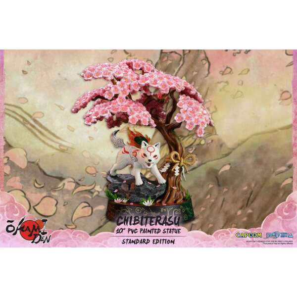 Estatua Chibiterasu Okamiden PVC 24 cm First 4 Figures - Collector4u.com