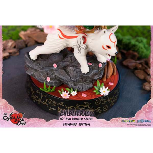 Estatua Chibiterasu Okamiden PVC 24 cm First 4 Figures - Collector4u.com