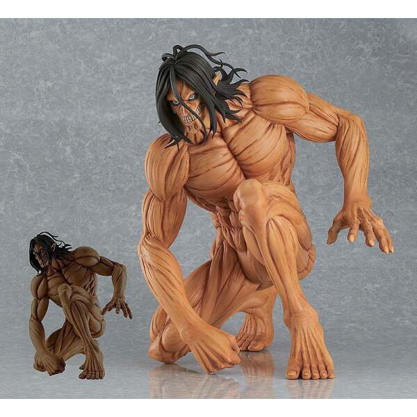 Estatua Eren Yeager Attack on Titan PVC Pop Up Parade Attack Titan Ver. XL 34 cm - Collector4u.com