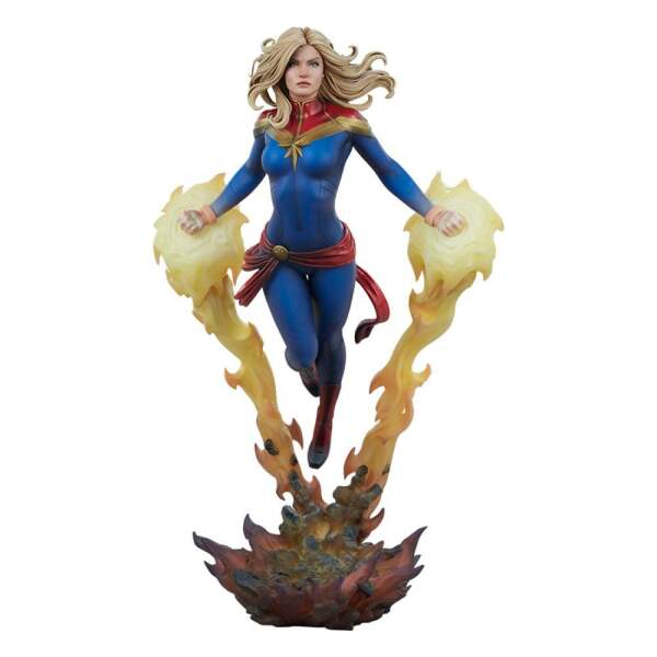 Estatua Premium Format Captain Marvel Marvel 60 Cm Sideshow