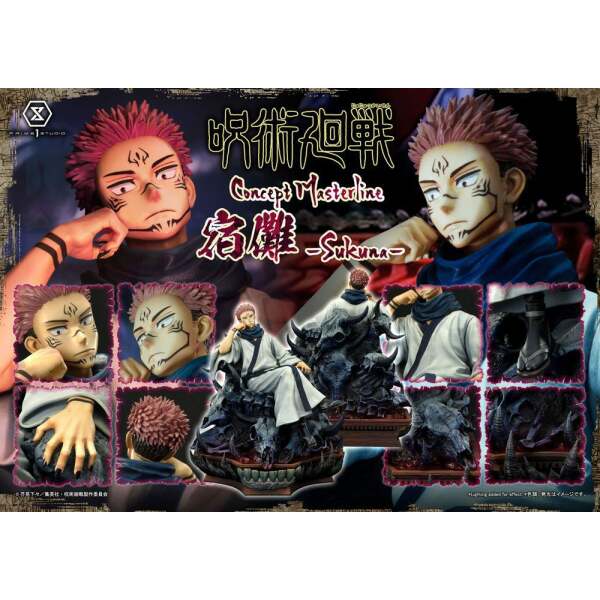 Estatua Ryomen Sukuna Jujutsu Kaisen Premium Masterline Series Version 34 cm - Collector4u.com