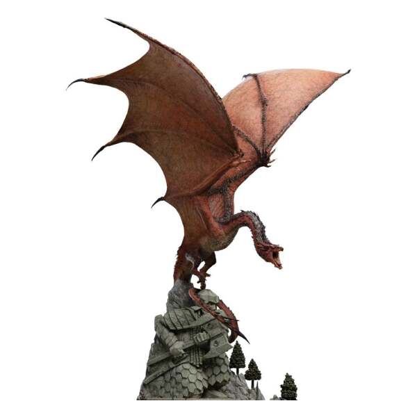 Estatua Smaug The Fire Drake El Hobbit 88 Cm Weta 4