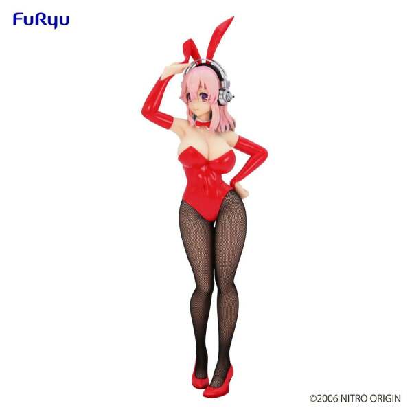 Estatua Super Sonico Red Super Sonico PVC BiCute Bunnies Ver. 28 cm - Collector4u.com