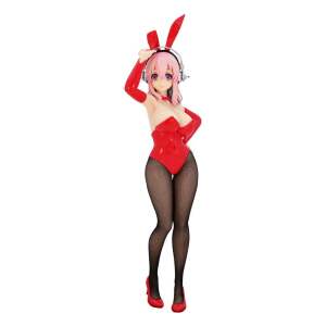 Estatua Super Sonico Red Super Sonico Pvc Bicute Bunnies Ver 28 Cm