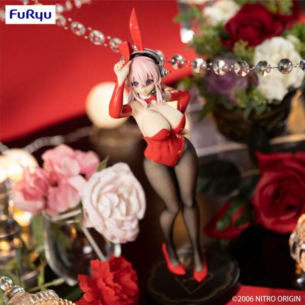 Estatua Super Sonico Red Super Sonico PVC BiCute Bunnies Ver. 28 cm - Collector4u.com