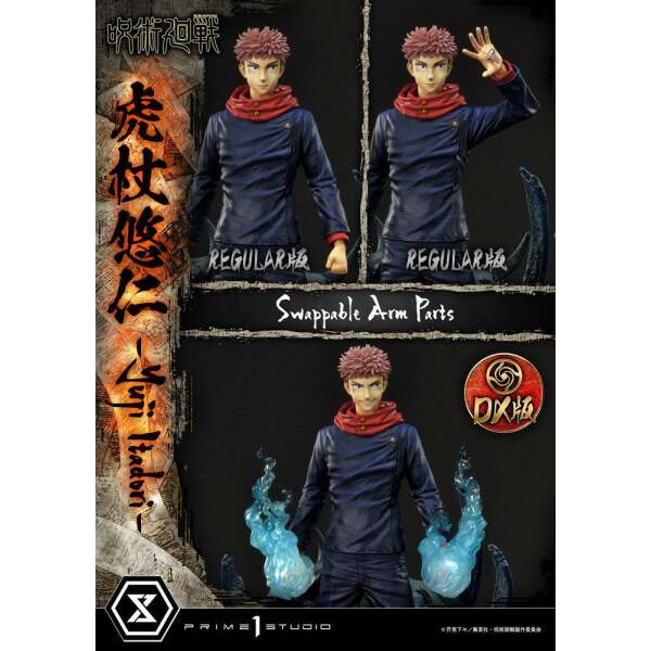 Estatua Yuji Itadori Deluxe Jujutsu Kaisen Premium Masterline Series 38 Cm 3