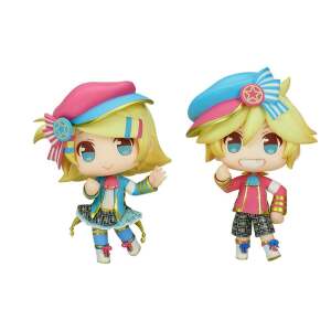 Estatuas Kagamine Rin Y Kagamine Len Hatsune Miku Pvc 10 Cm