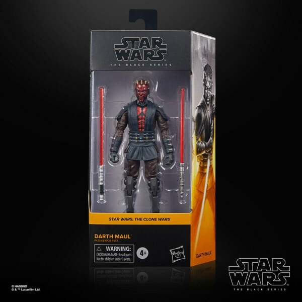 Figura 2022 Darth Maul Star Wars The Clone Wars Black Series 15 cm Hasbro - Collector4u.com