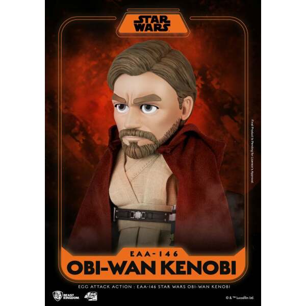 Figura Obi-Wan Kenobi Star Wars Egg Attack 16 cm - Collector4u.com