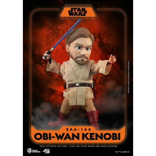 Figura Obi-Wan Kenobi Star Wars Egg Attack 16 cm - Collector4u.com