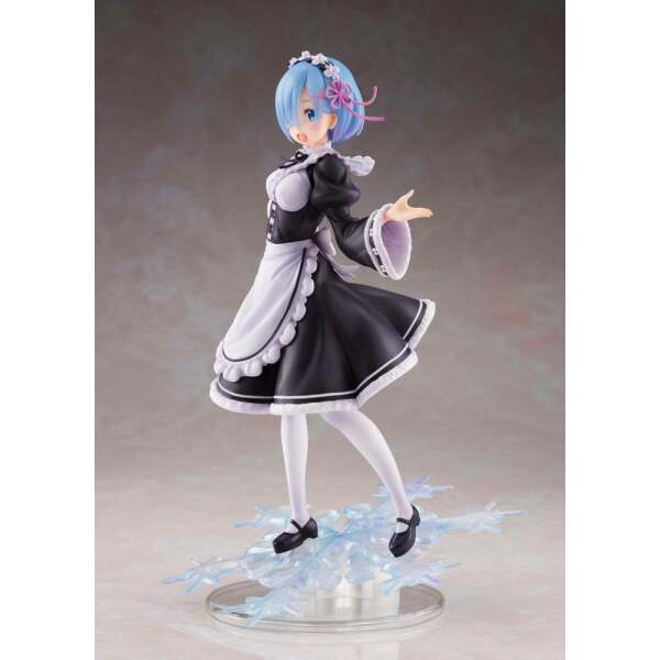 Figura Rem Winter Maid Re:Zero – Starting Life in Another World AMP Ver. 18 cm - Collector4u.com