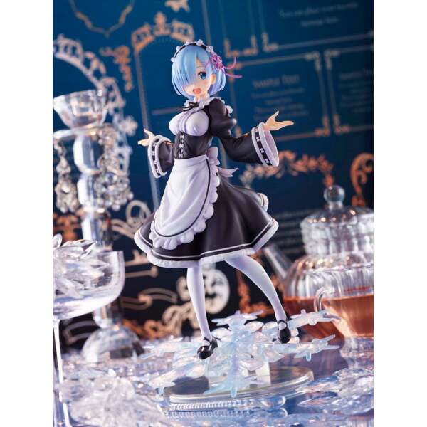 Figura Rem Winter Maid Re:Zero – Starting Life in Another World AMP Ver. 18 cm - Collector4u.com