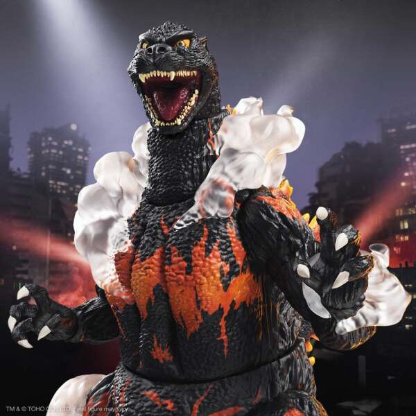 Figura Ultimates Burning Godzilla 1995 Toho 20 cm Super7 - Collector4u.com