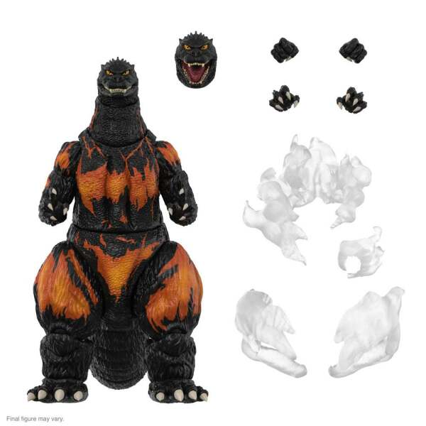 Figura Ultimates Burning Godzilla 1995 Toho 20 cm Super7 - Collector4u.com