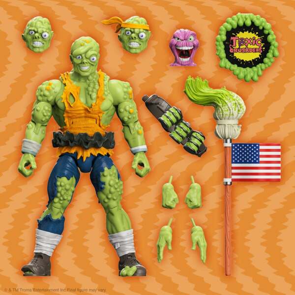 Figura Ultimates Toxie Toxic Crusaders 18 cm Super7 - Collector4u.com