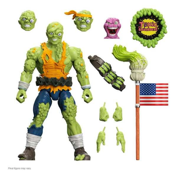 Figura Ultimates Toxie Toxic Crusaders 18 Cm Super7