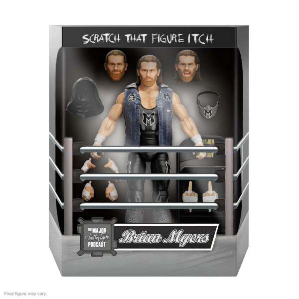 Figura Ultimates Wave 2 Brian Myers (Most Professional Wrestler) Major Wrestling Podcast 18 cm - Collector4u.com