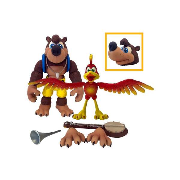 Pack de 2 Figuras Banjo y Kazooie 27 cm - Collector4u.com