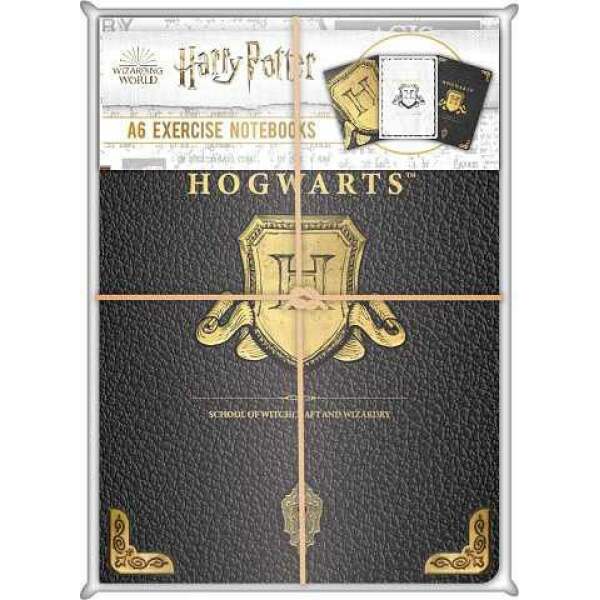 Set De 3 Libretas Hogwarts Harry Potter