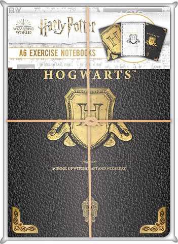 Set de 3 Libretas Hogwarts Harry Potter