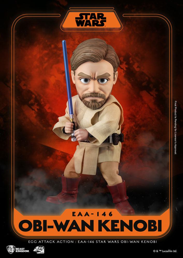 Figura Obi-Wan Kenobi Star Wars Egg Attack 16 cm
