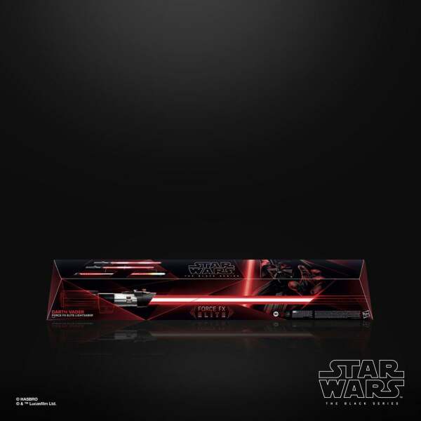 Sable de Luz Darth Vader Star Wars Black Series réplica 1/1 Force FX Elite - Collector4u.com