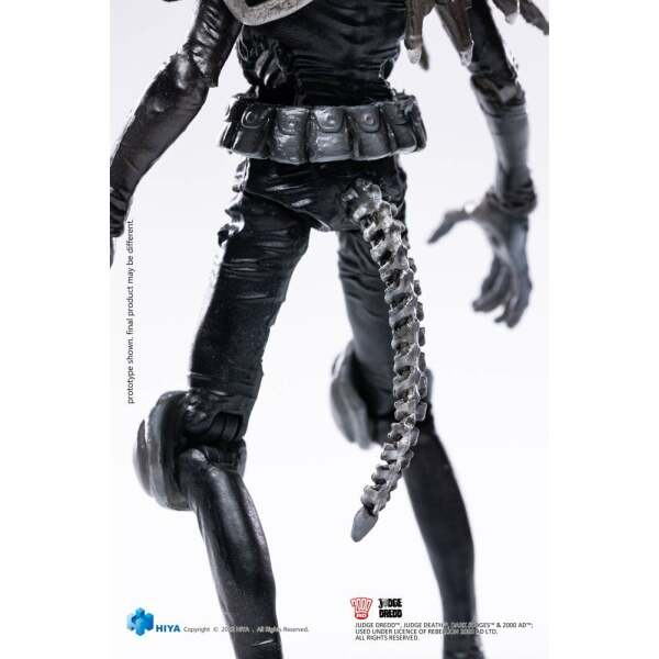 Figura Exquisite Mini Black and White Judge Mortis 2000 AD 1/18 10 cm - Collector4u.com