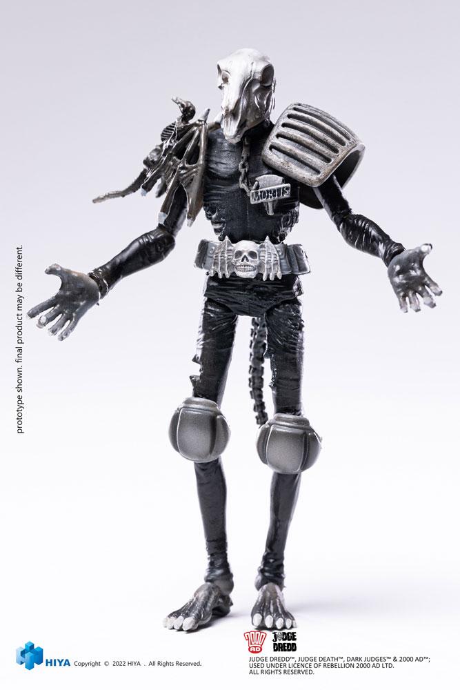 Figura Exquisite Mini Black And White Judge Mortis 2000 Ad 1 18 10 Cm