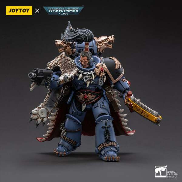 Figura Space Wolves Ragnar Blackmane Warhammer 40k 1/18 13 cm - Collector4u.com