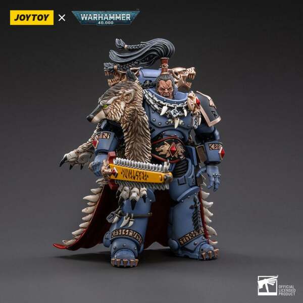 Figura Space Wolves Ragnar Blackmane Warhammer 40k 1/18 13 cm - Collector4u.com