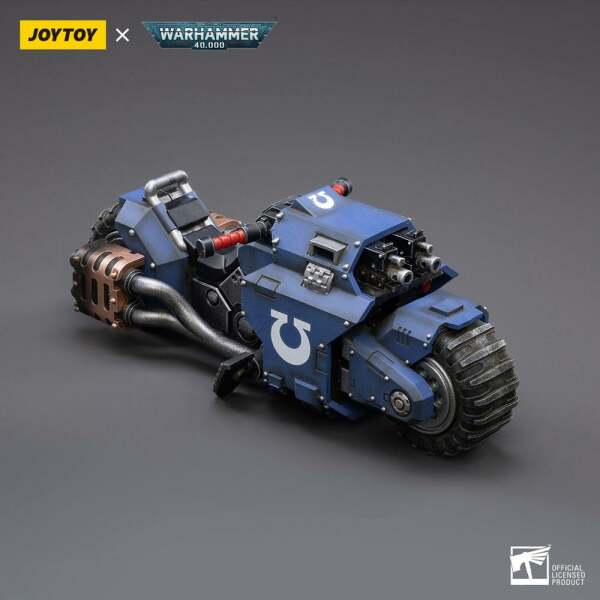 Vehículo Ultramarines Outrider Bike Warhammer 40k 1/18 22 cm - Collector4u.com