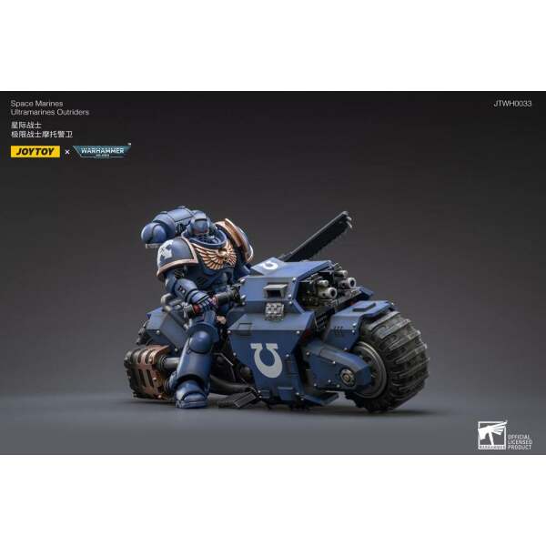 Vehículo Ultramarines Outrider Bike Warhammer 40k 1/18 22 cm - Collector4u.com