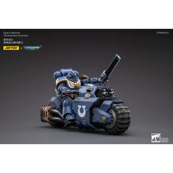 Vehículo Ultramarines Outrider Bike Warhammer 40k 1/18 22 cm - Collector4u.com