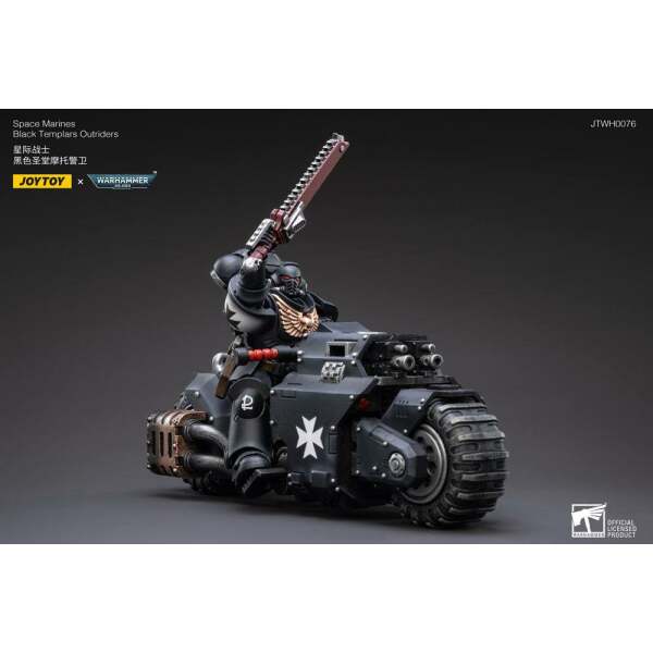 Vehículo Black Templars Outrider Bike Warhammer 40k 1/18 22 cm - Collector4u.com