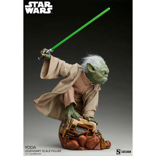 Estatua Legendary Scale 1/2 Yoda Star Wars 51 cm - Collector4u.com