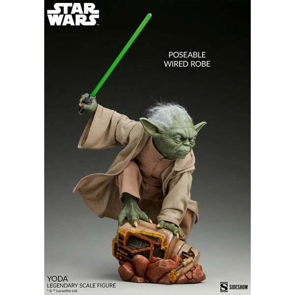 Estatua Legendary Scale 1/2 Yoda Star Wars 51 cm - Collector4u.com