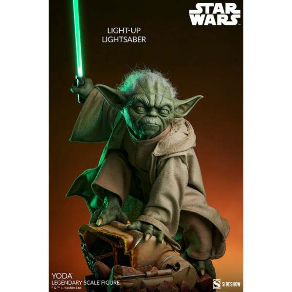 Estatua Legendary Scale 1/2 Yoda Star Wars 51 cm - Collector4u.com